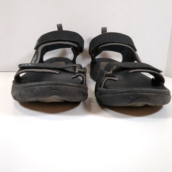 Teva Men's Hiking Black Sandals , Size 12 - Picture 2 of 12